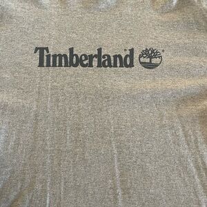 Timberland Heather Gray Crewneck Tee